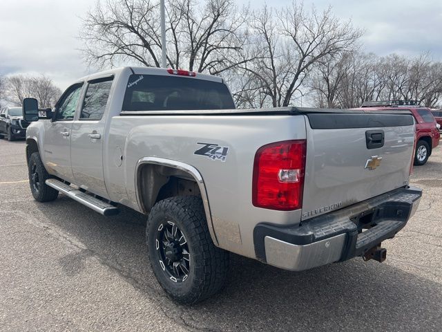 2009 Silver Chevrolet Silverado 2500HD LTZ 4X4 Truck