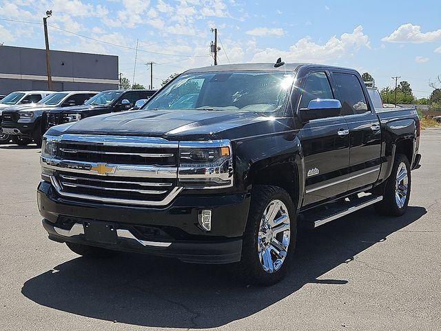 Black 2017 Chevrolet Silverado 1500 Pickup Truck Four-Wheel Drive 8-Speed Automatic Overdrive