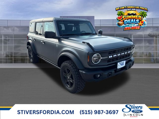Carbonized Gray Metallic 2025 Ford Bronco SUV / Crossover Four-Wheel Drive Automatic