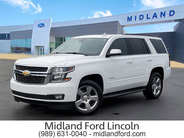 Summit White 2020 Chevrolet Tahoe SUV / Crossover Four-Wheel Drive 6-Speed Automatic Overdrive