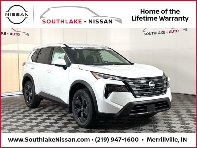 Everest White Pearl Tricoat 2026 Nissan Rogue SUV / Crossover Front-Wheel Drive Continuously Variable Transmission
