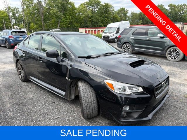 Crystal Black Silica 2016 Subaru WRX Sedan All-Wheel Drive 6-Speed Manual