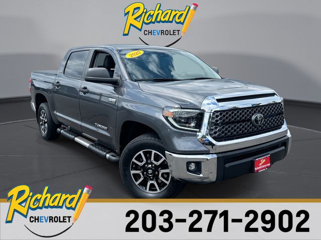 Magnetic Gray Metallic 2020 Toyota Tundra Pickup Truck Four-Wheel Drive 6-Speed Automatic