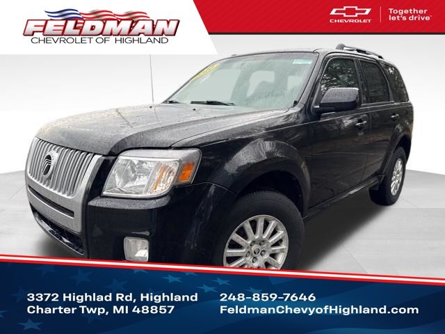 Black 2010 Mercury Mariner Premier SUV / Crossover Front-Wheel Drive 6-Speed Automatic