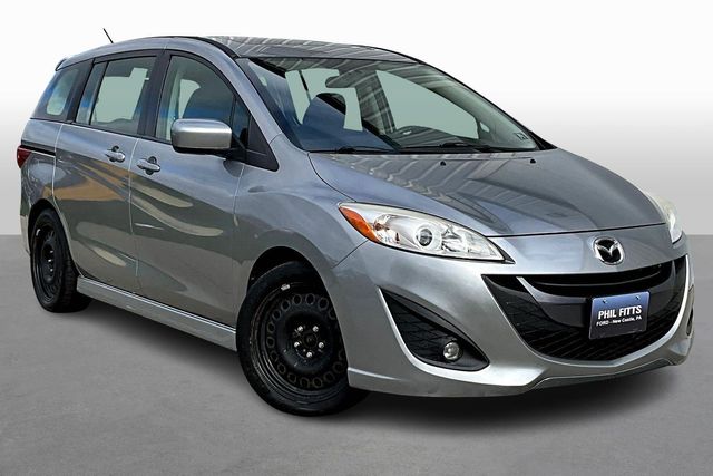 Liquid Silver 2012 Mazda MAZDA5 Grand Touring Minivan Front-Wheel Drive 5-Speed Automatic Overdrive