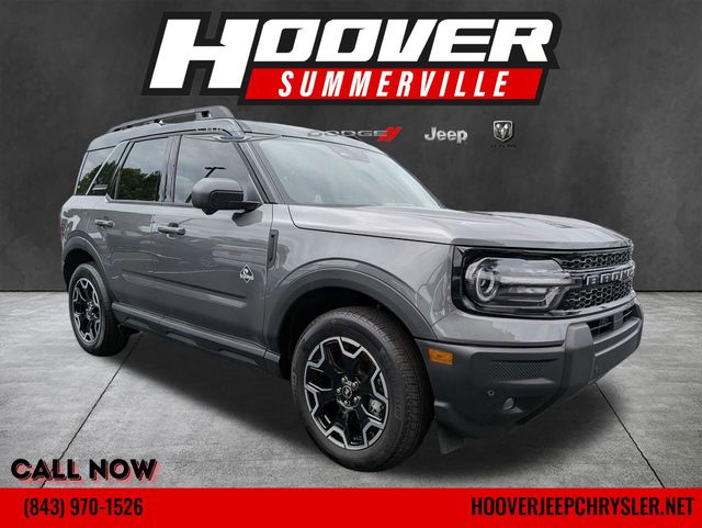 Carbonized Gray Metallic 2025 Ford Bronco Sport Outer Banks AWD SUV / Crossover All-Wheel Drive 8-Speed Automatic