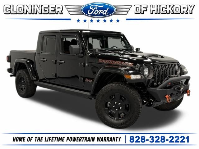 Black Clearcoat 2023 Jeep Gladiator Pickup Truck Four-Wheel Drive 8-Speed Automatic