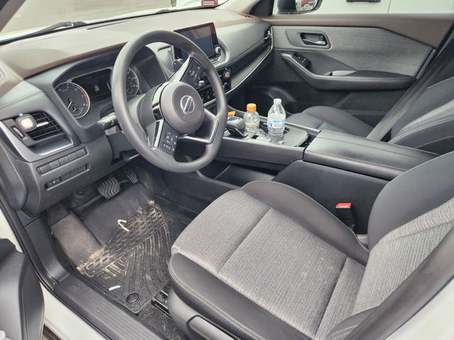 2021 Nissan Rogue S White at DeMontrond Mazda