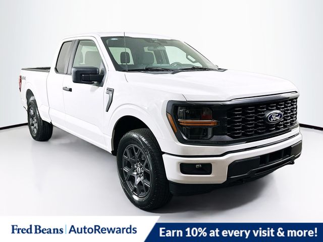Oxford White 2026 Ford F-150 STX SuperCab LB 4WD Pickup Truck Four-Wheel Drive Automatic