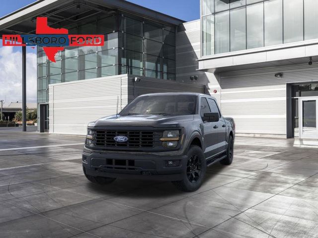 2025 Agate Black Metallic Ford F-150 STX 4X4 Truck