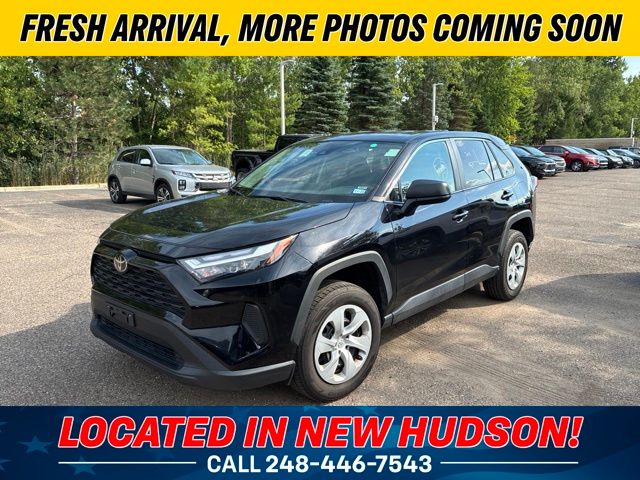 Midnight Black Metallic 2025 Toyota RAV4 SUV / Crossover Front-Wheel Drive 8-Speed Automatic