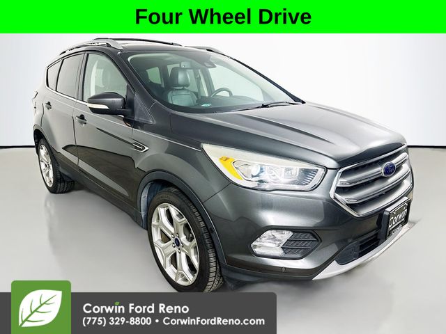Gray (Magnetic) 2017 Ford Escape SUV / Crossover All-Wheel Drive 6-Speed Automatic