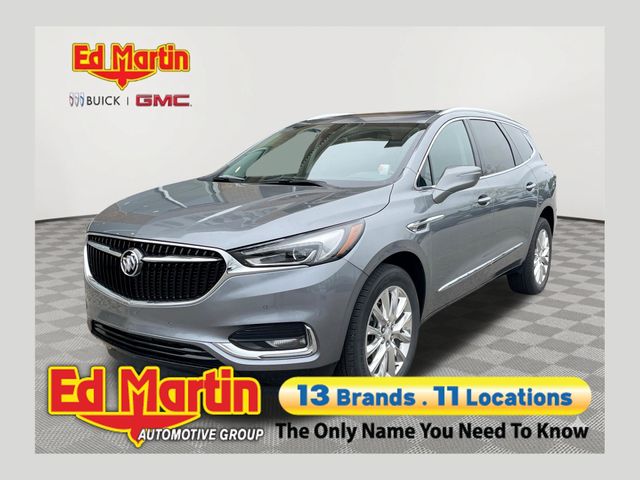 Satin Steel Gray Metallic 2021 Buick Enclave Premium AWD SUV / Crossover Four-Wheel Drive 9-Speed Automatic