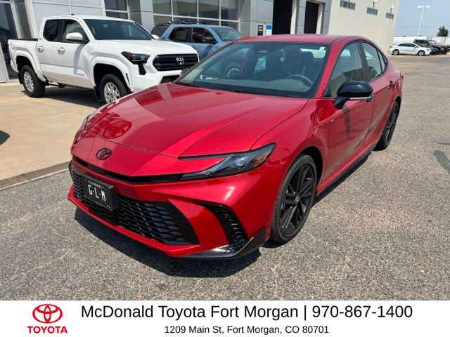 Red 2026 Toyota Camry Sedan All-Wheel Drive Continuously Variable Transmission