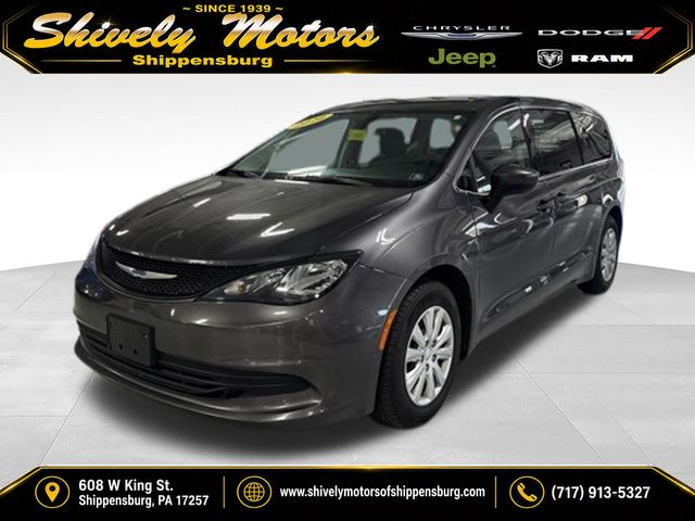 Gray (Granite Crystal Metallic Clearcoat) 2020 Chrysler Voyager Minivan Front-Wheel Drive 9-Speed Automatic