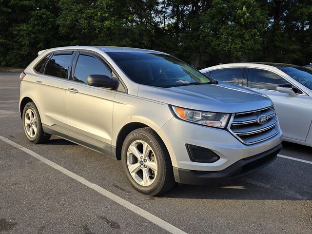 Ingot Silver 2015 Ford Edge SE SUV / Crossover Front-Wheel Drive 6-Speed Automatic