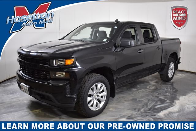 Black 2021 Chevrolet Silverado 1500 Pickup Truck Four-Wheel Drive 8-Speed Automatic