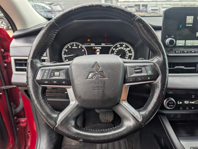 2022 Mitsubishi Outlander SEL Red at Emmons Autoplex