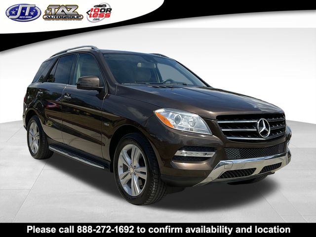 Brown 2012 Mercedes-Benz M-Class ML 350 BlueTEC 4MATIC SUV / Crossover All-Wheel Drive 7-Speed Automatic