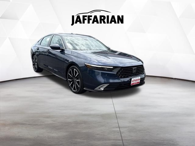 Canyon River Blue Met 2025 Honda Accord Hybrid Sedan Front-Wheel Drive Continuously Variable Transmission