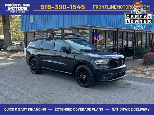 Brilliant Black Crystal Pearlcoat 2016 Dodge Durango R/T AWD SUV / Crossover All-Wheel Drive 8-Speed Automatic