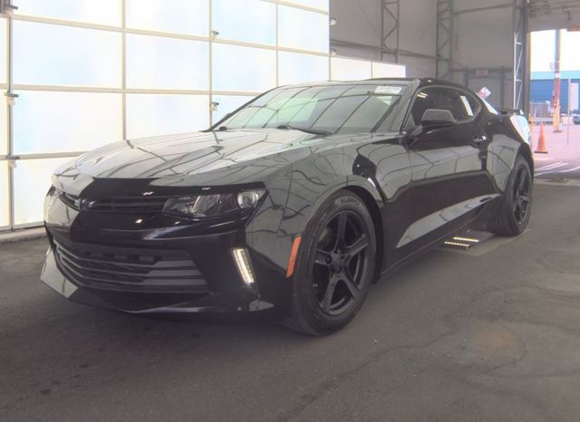 Mosaic Black Metallic 2016 Chevrolet Camaro 1LT Coupe RWD Coupe Rear-Wheel Drive 6-Speed Manual