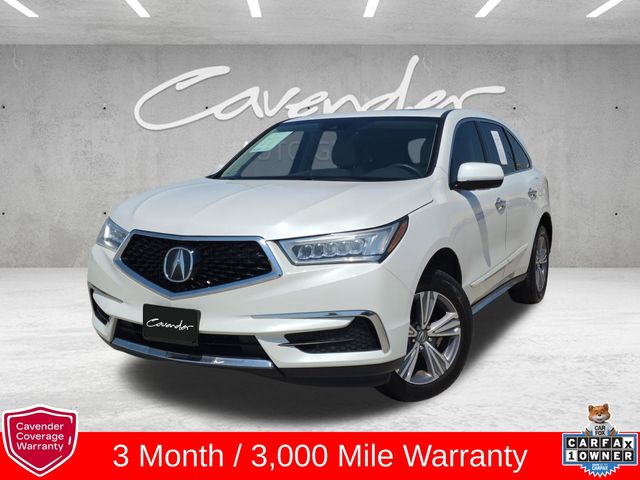 Platinum White Pearl 2020 Acura MDX SUV / Crossover Front-Wheel Drive 9-Speed Automatic