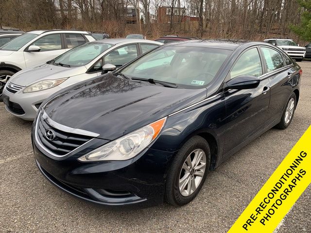 Pacific Blue Pearl Mica 2013 Hyundai Sonata GLS FWD Sedan Front-Wheel Drive 6-Speed Automatic