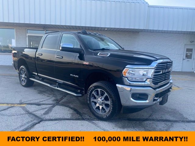 Diamond Black Crystal Pearlcoat 2022 RAM 2500 Pickup Truck Four-Wheel Drive 8-Speed Automatic