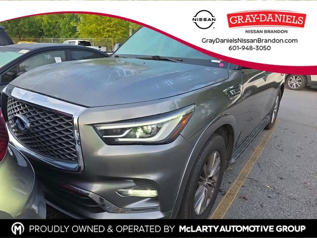 Gray (Graphite Shadow) 2021 INFINITI QX80 SUV / Crossover All-Wheel Drive 7-Speed Automatic