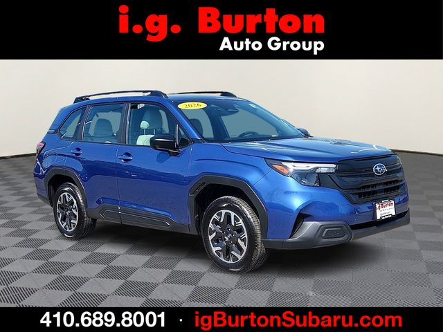 Blue Pearl 2026 Subaru Forester SUV / Crossover All-Wheel Drive Continuously Variable Transmission