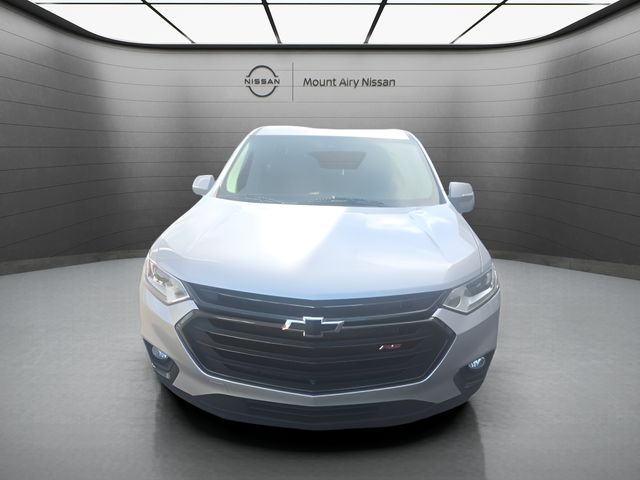 Silver Ice Metallic 2021 Chevrolet Traverse SUV / Crossover Four-Wheel Drive 9-Speed Automatic