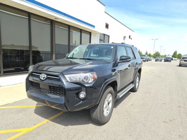 Midnight Black Metallic 2024 Toyota 4Runner SR5 Premium 4WD SUV / Crossover Four-Wheel Drive 5-Speed Automatic