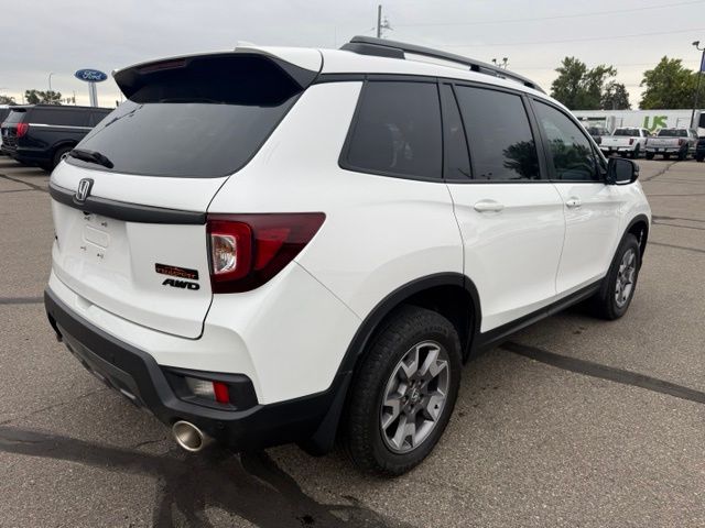 2023 Platinum White Pearl Honda Passport TrailSport AWD SUV