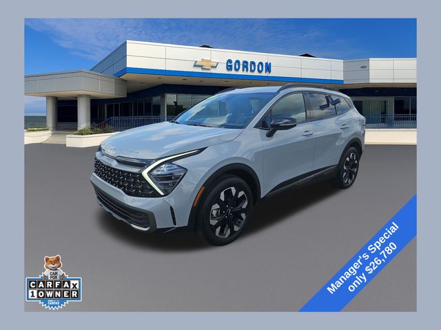Wolf Gray 2024 Kia Sportage X-Line AWD SUV / Crossover All-Wheel Drive 8-Speed Automatic