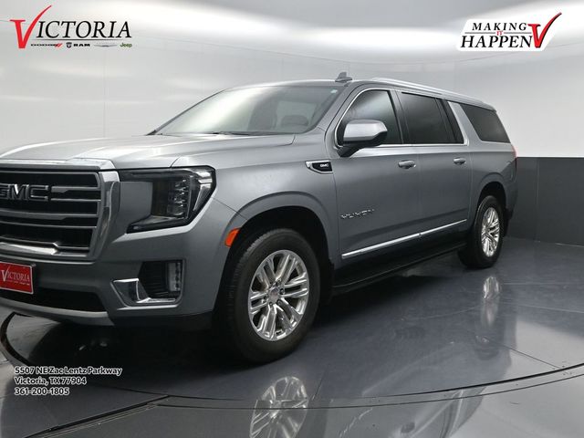2023 GMC Yukon XL SLT Gray at Bayway Cadillac of The Woodlands