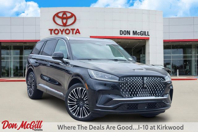 2025 Lincoln Aviator Black Label Black at AutoSavvy Houston Northwest