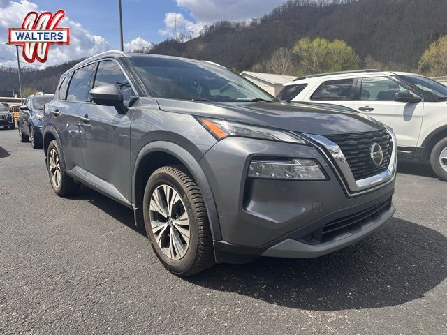 Gray (Gun Metallic) 2021 Nissan Rogue SV AWD SUV / Crossover All-Wheel Drive Continuously Variable Transmission