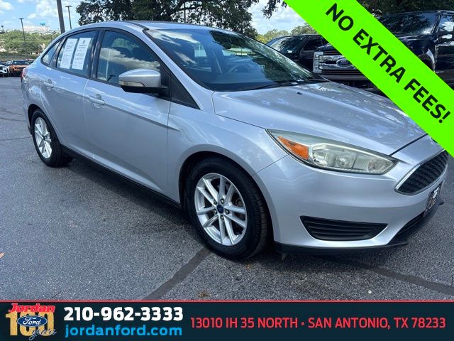 Ingot Silver 2015 Ford Focus Sedan Front-Wheel Drive 6-Speed Automatic