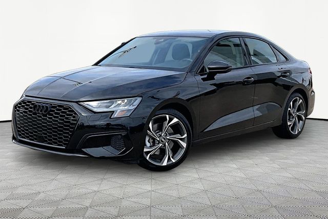 Mythos Black Metallic 2022 Audi A3 40 TFSI quattro Premium AWD Sedan All-Wheel Drive 7-Speed Automatic