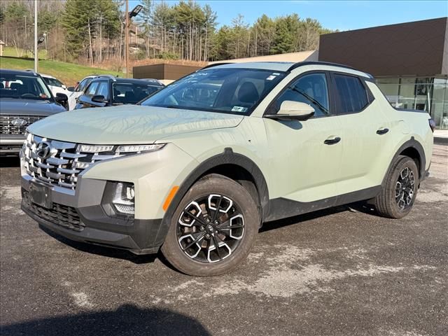 Sage Gray 2022 Hyundai Santa Cruz SEL Crew Cab AWD Pickup Truck All-Wheel Drive 8-Speed Automatic
