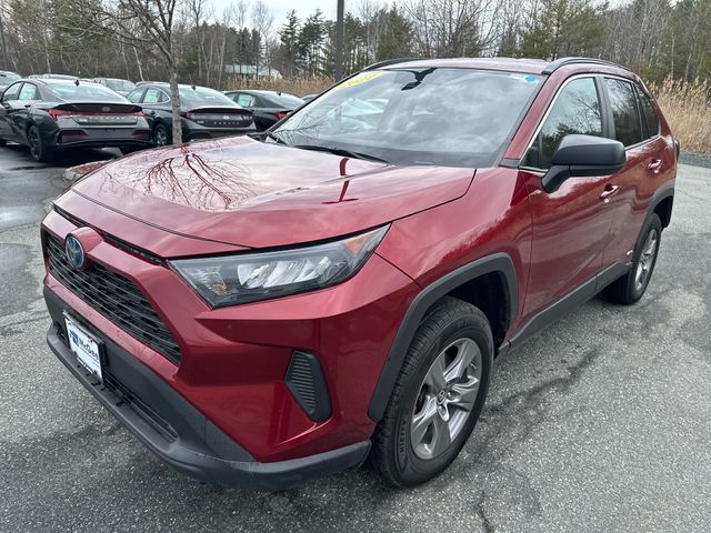 Red (Ruby Flare Pearl) 2022 Toyota RAV4 Hybrid LE AWD SUV / Crossover All-Wheel Drive Continuously Variable Transmission