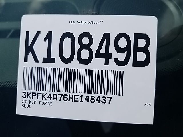 Used 2017 Kia Forte Sedan