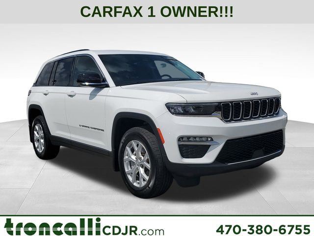 Bright White Clearcoat 2023 Jeep Grand Cherokee SUV / Crossover Four-Wheel Drive 8-Speed Automatic