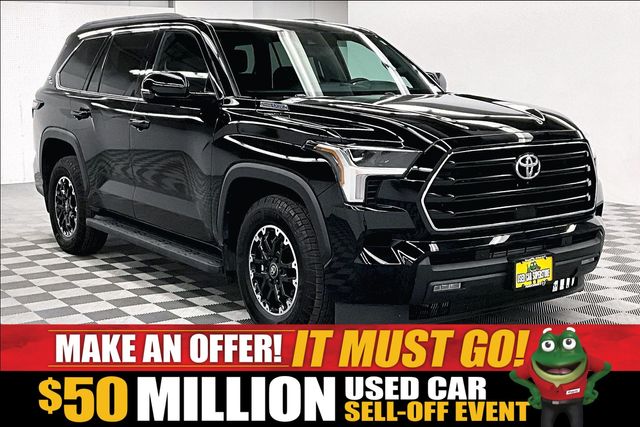 Midnight Black Metallic 2026 Toyota Sequoia SUV / Crossover Four-Wheel Drive 10-Speed Automatic
