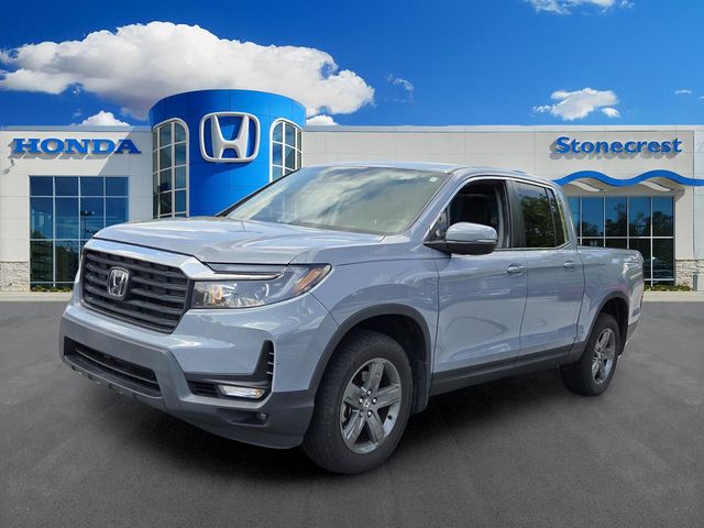 Sonic Gray Pearl 2023 Honda Ridgeline RTL AWD Pickup Truck All-Wheel Drive 9-Speed Automatic