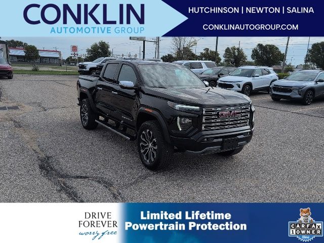 Onyx Black 2025 GMC Canyon Pickup Truck Four-Wheel Drive 8-Speed Automatic
