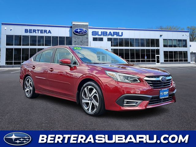 Crimson Red Pearl 2021 Subaru Legacy Sedan All-Wheel Drive Continuously Variable Transmission