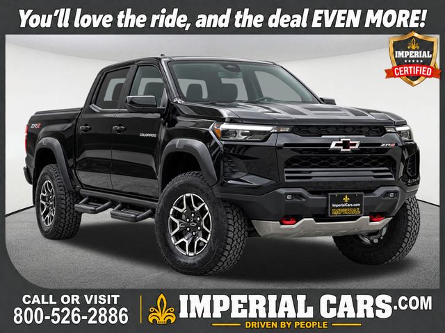 Black 2024 Chevrolet Colorado Pickup Truck Four-Wheel Drive 8-Speed Automatic