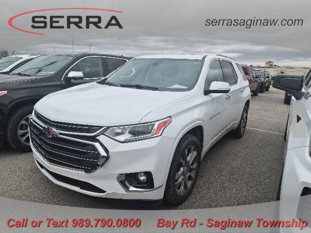 Summit White 2018 Chevrolet Traverse Premier FWD SUV / Crossover Front-Wheel Drive 9-Speed Automatic